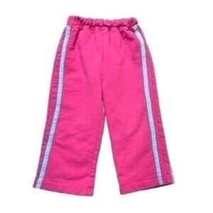 Vintage Fisher-Price Joggers Sweatpants Size 12 Months hot pink Barbiecore